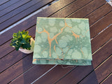 Handmade marble paper Box