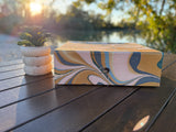 Marble print paper box