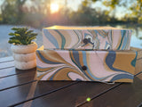 Marble print paper box
