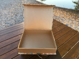 Marble print paper box